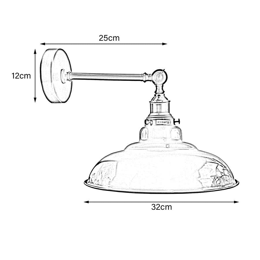 32 cm Verstellbare Innen Wandleuchten