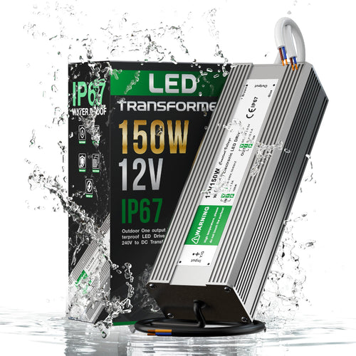 Trasformatore LED 12V IP67 - Impermeabile, per esterni ~2840