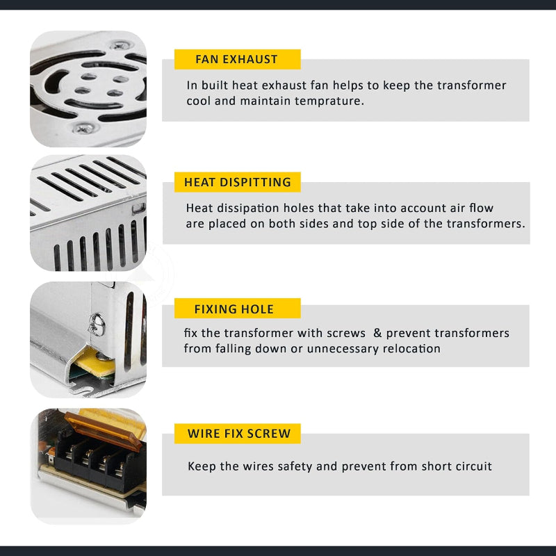 12V DC Netzteil Slim