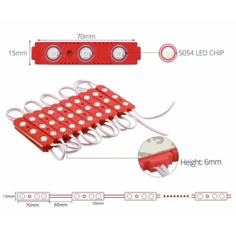 12V Einspritz-COB-LED-Modul