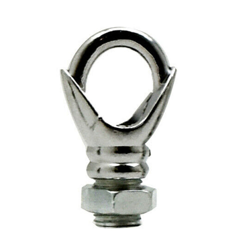 Gancio cromato con anello in ferro vintage per soffitto, per lampade a sospensione, porta lampada a sospensione ~1301