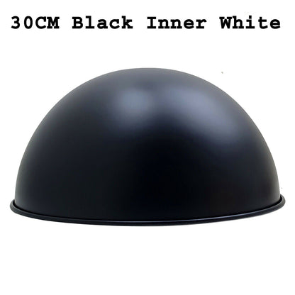 Moderne Deckenpendellampenschirme 300mm Dome Easy Fit Lichtschirme ~2735