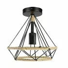 Pendelleuchte im Vintage-Industrie-Vogelkäfig-Stil, Retro-Hängelampe~3161