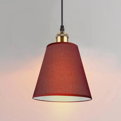 Paralume rosso Paralumi sospesi Paralumi da soffitto ~3202