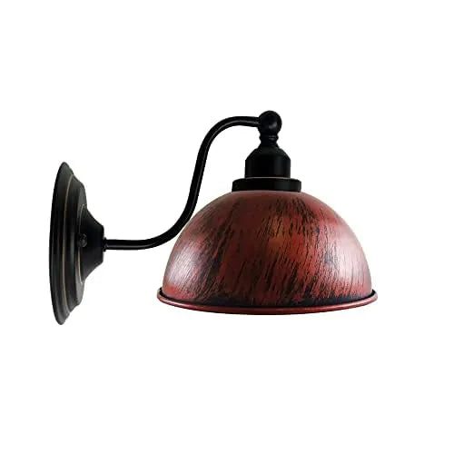 LEDSone Industrielle Wandleuchte Vintage Retro Eisen Lampenschirm E27 Deckenleuchte Wandlampe Innenbeleuchtung für Küche Esszimmer Schlafzimmer Restaurant Ba