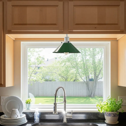 Metall Deckenleuchte E27 Fassung ~3302