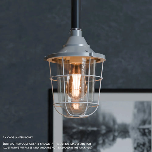 Fischer Käfig Rohr Licht Schirm 3/4