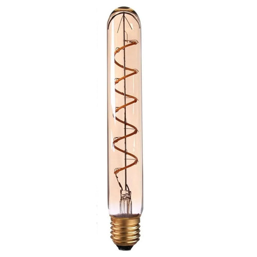 Vintage T185 4W LED Spiral Filament Edison Glühbirne warmweiß E27 ~ 3364