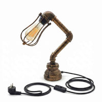 Retro Schreibtischlampe Industrial Steampunk Stil ~3503 variant