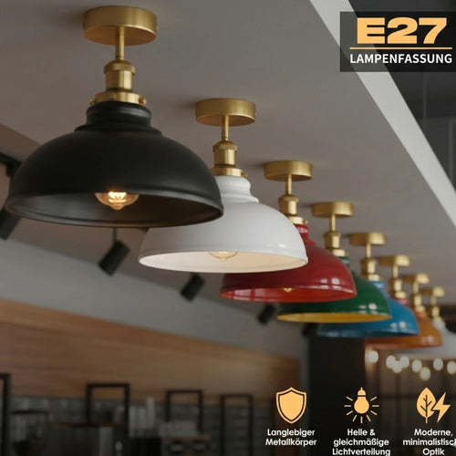 Ledsone 1 Flammige Deckenleuchte Alpenstil ~3560