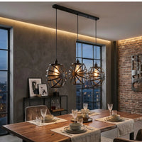 Ausgefallene Drei Köpfe Pendelleuchte mit Verstellbares Kabel ~3561 variant