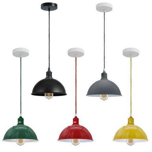 Industrielle Präzision Pendelleuchte im Bauernhaus Stil ~3619