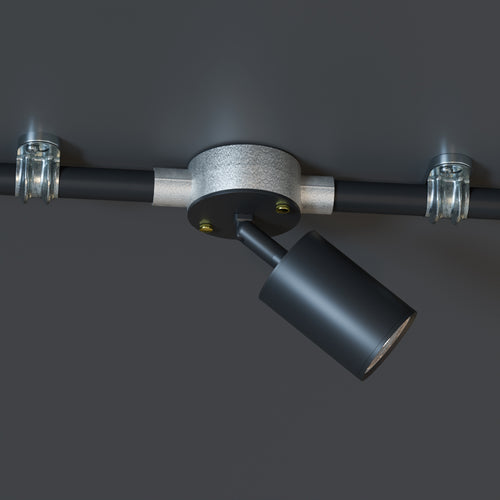 GU10 Retro Industrielle Lampenfassung Glühbirne~3199