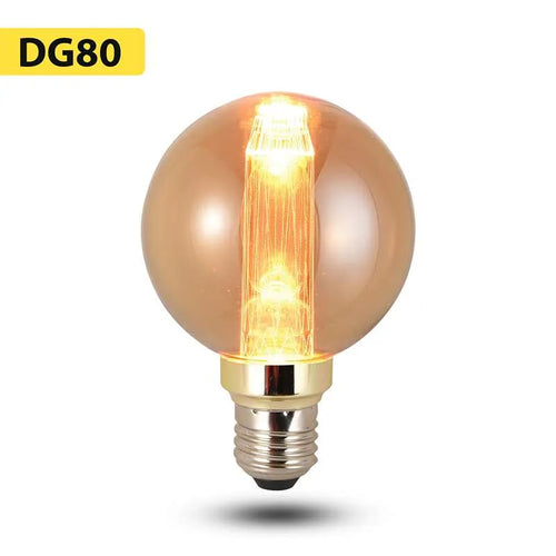 G80 dimmbare antike Vintage Lampe Retro Edison Glühbirnen~2697