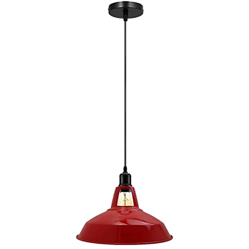 vintage-deckenlampe mit indust