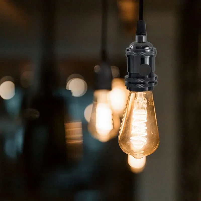 Lampenfassung, Lampenfassung, E27-Lampenfassung, Glühbirnenfassung, E27-Schraubbirne, Vintage-Glühbirnenfassungen, ES-Schraubbirne, Lampenfassung, Edison-Lampensockel