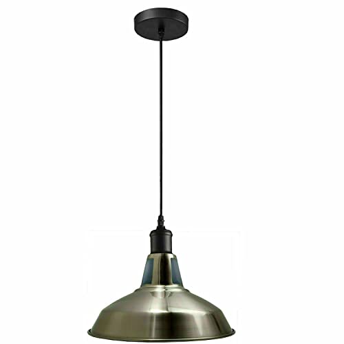 vintage-deckenlampe mit indust