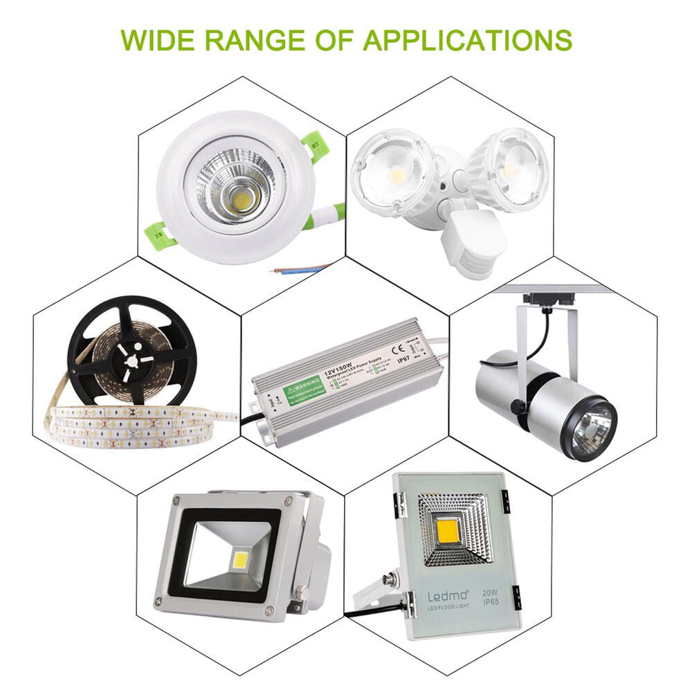 Hochwertiger 24V-Trafo und LED-Adapter - Anwendungsbild