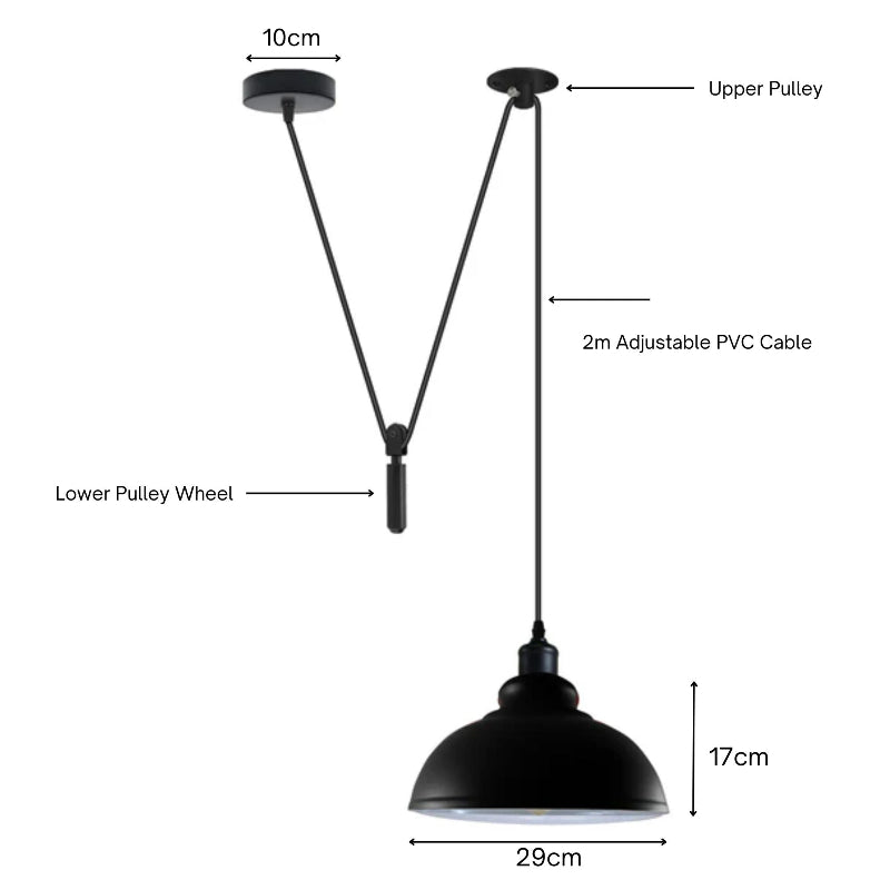 29cm__Vintage Leuchte 17 Farben