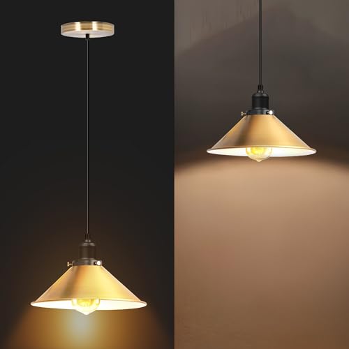 metal light pendant with moder
