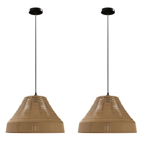 fixture rope metal pendant