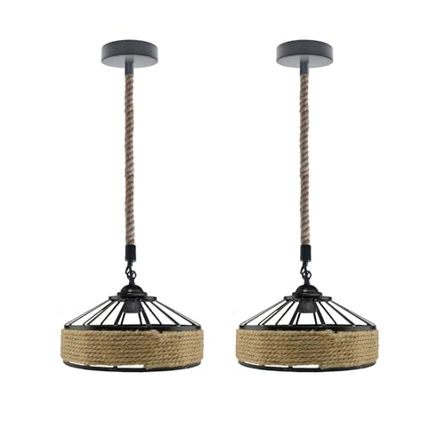 metal rope and pendant rustic