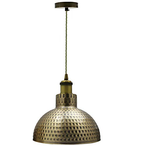 e27 und metall-lampenschirm