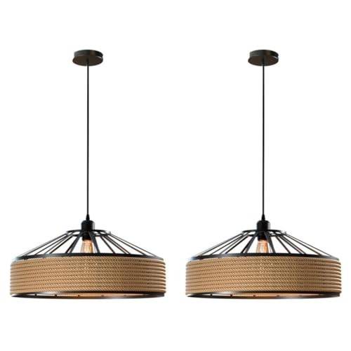 metal rope and pendant rustic