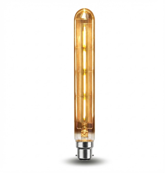 Ledsone B22 T185 LED Vintage Pære 4W Rav Dæmpbar ~2202