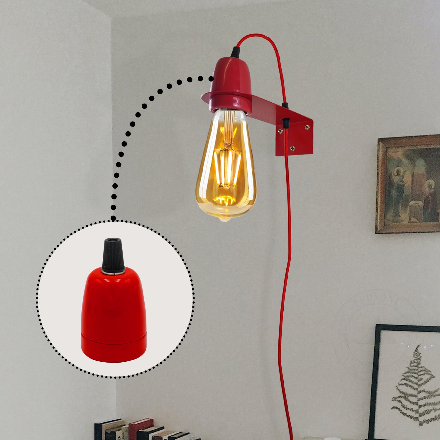Ambiente bordlampe i glas