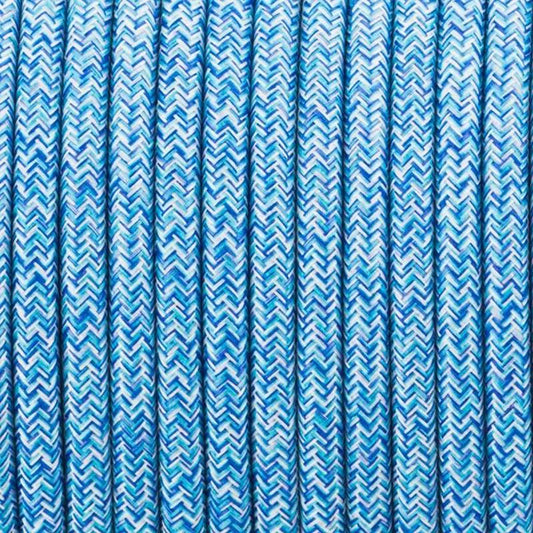 3 Adriges Strom Rund Textikabel für Pendelleuchten