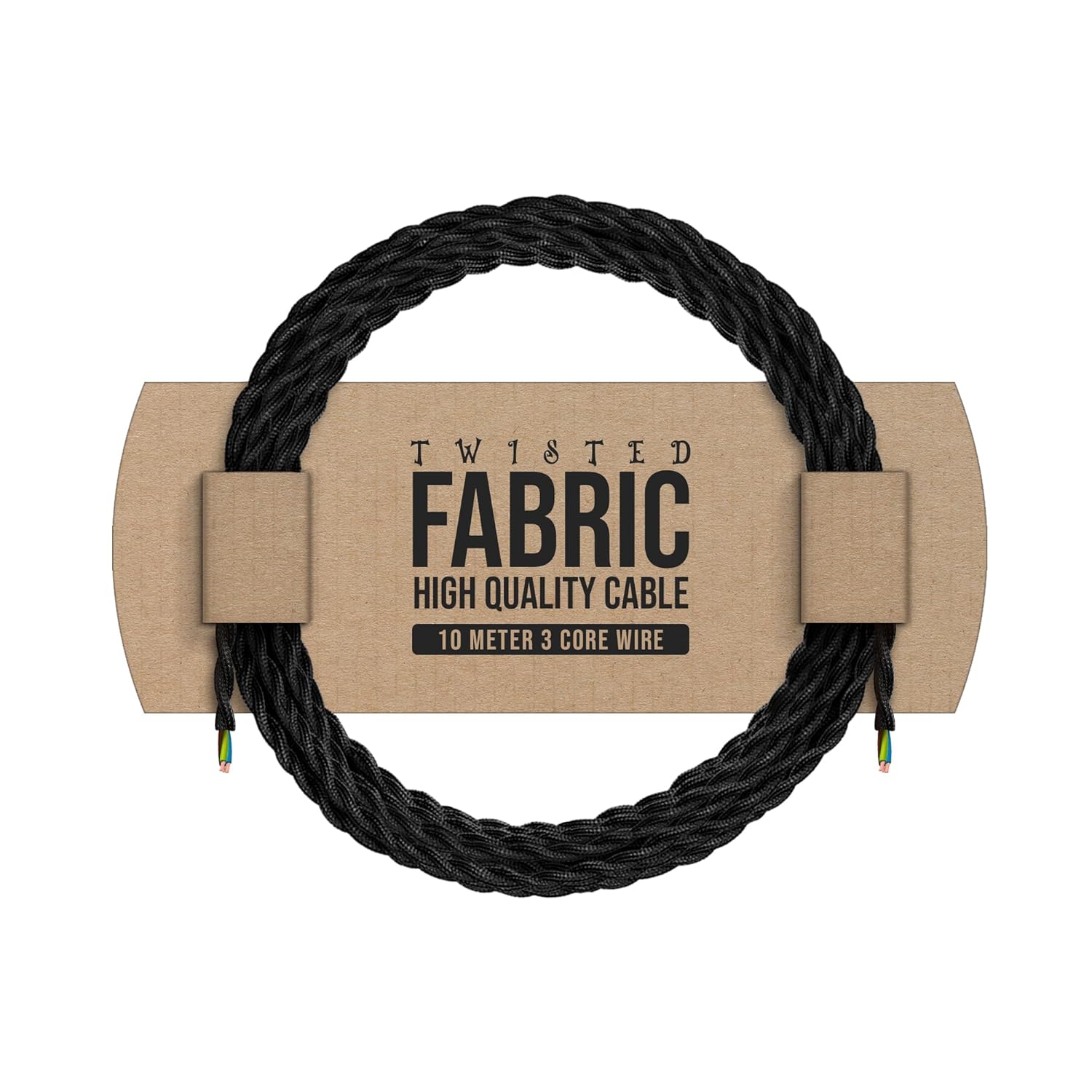 3 core blck cable