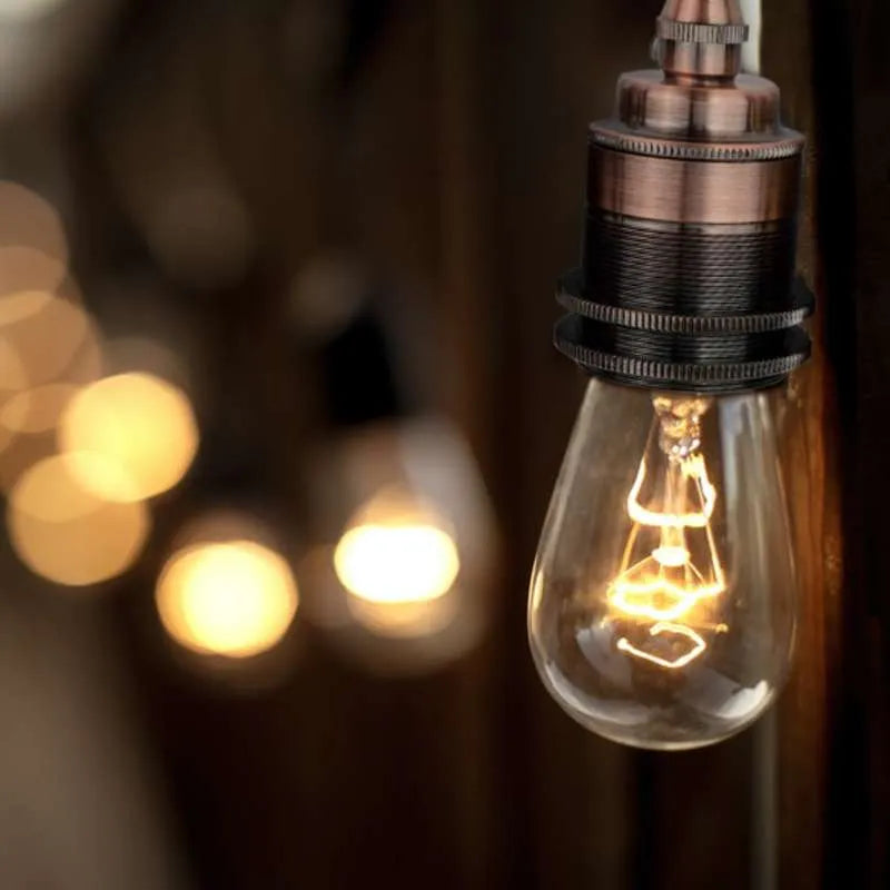 Lampenfassung, Lampenfassung, E27-Lampenfassung, Glühbirnenfassung, E27-Schraubbirne, Vintage-Glühbirnenfassungen, ES-Schraubbirne, Lampenfassung, Edison-Lampensockel