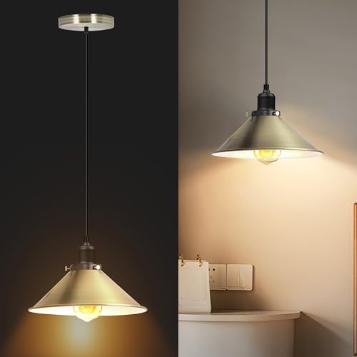metal light pendant with moder