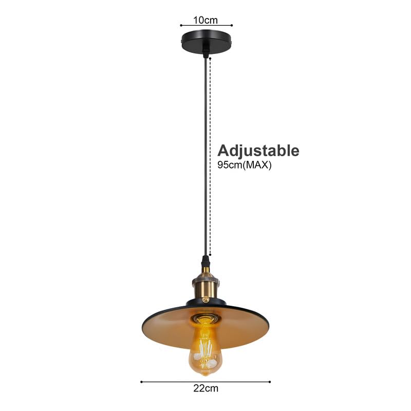 industrial metal shade light