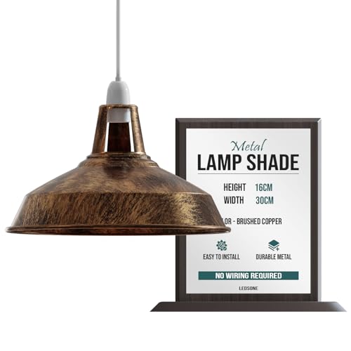 retro pendant industrial