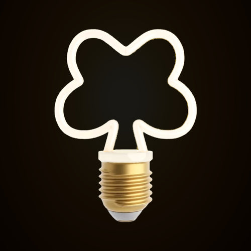 Dekorative E27 LED-Filament 4W Blumenform Warmweiß Glühbirne ~2858