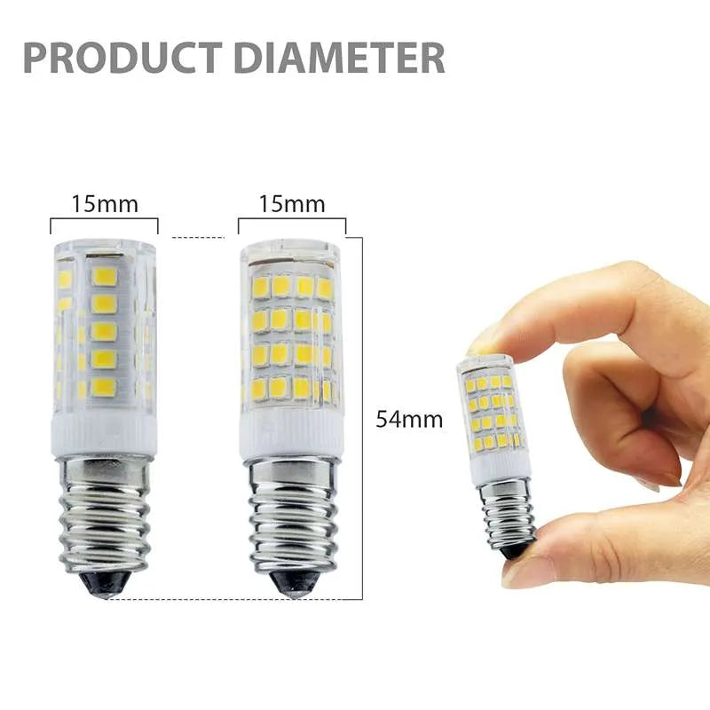 LED Glühbirne E14 für Kronleuchter 3 W, 5 W Glühbirnen Kaltweiß 33 Dioden äquivalente Halogenlampen~2629