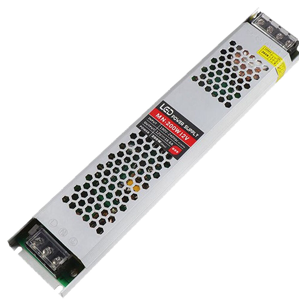 Hochwertiger LED Trafo für 200WUltra Slim LED-Treiber 240V image 2 - ledsonede