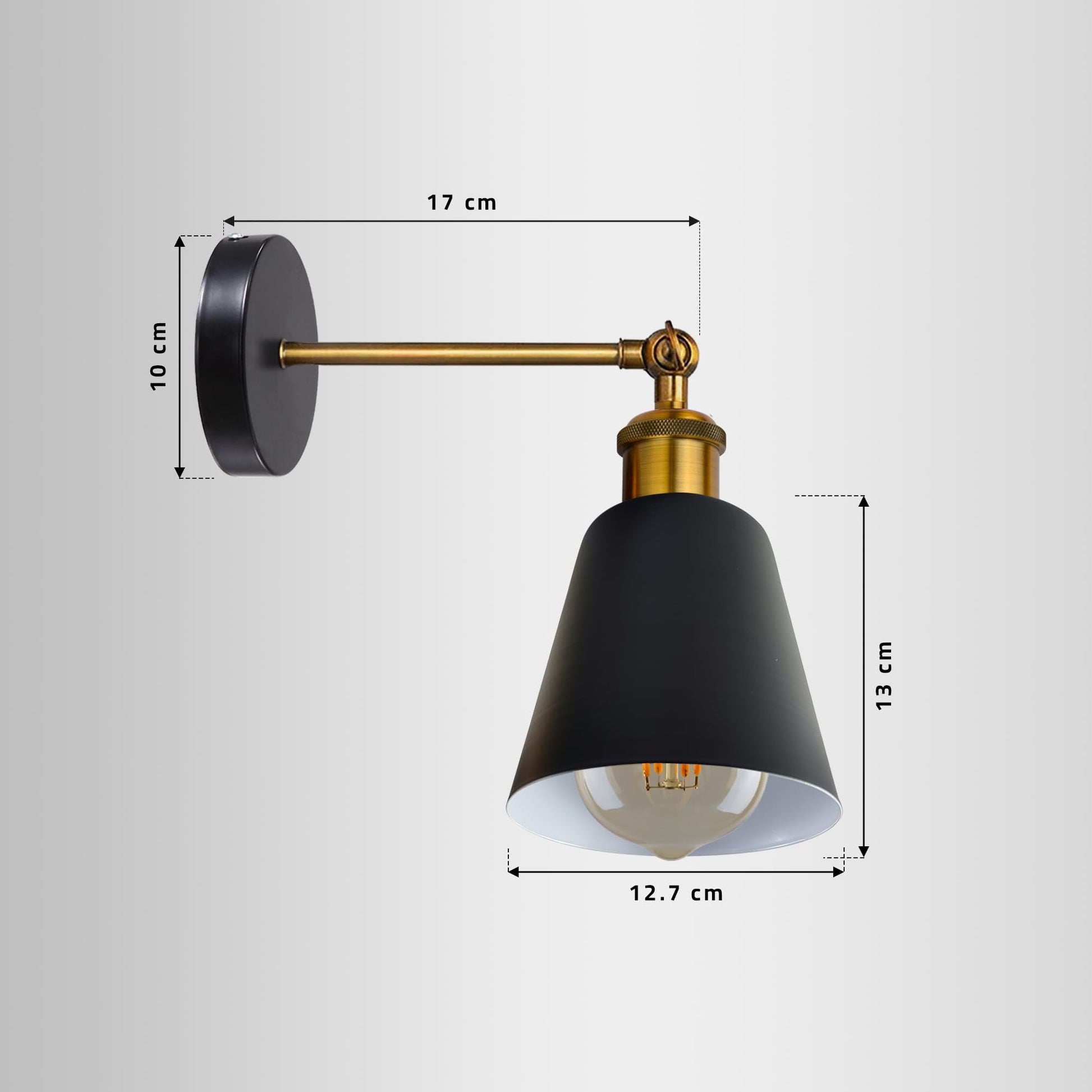 indoor ceiling e27 shade retro