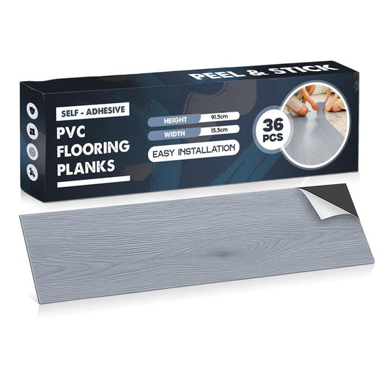 Wasserdichter PVC-Boden: Smoked Oak, Fliesen, 36 Stk ~3420