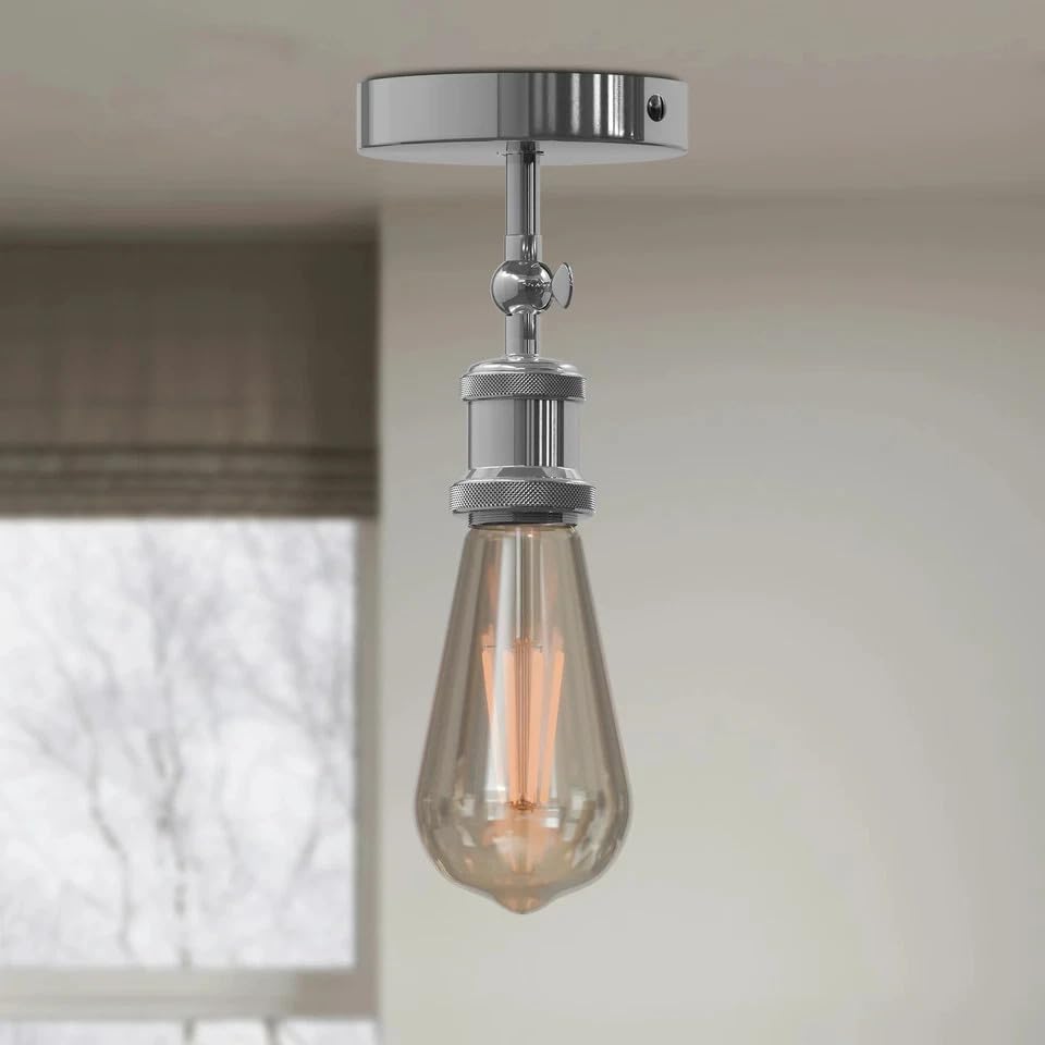 metal fixture ceiling light