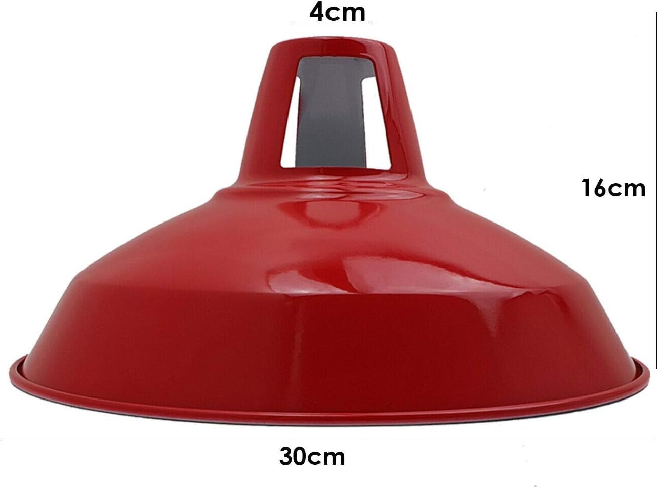vintage-deckenlampe mit indust