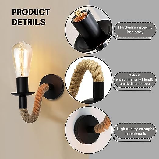 led wall industrial lamp