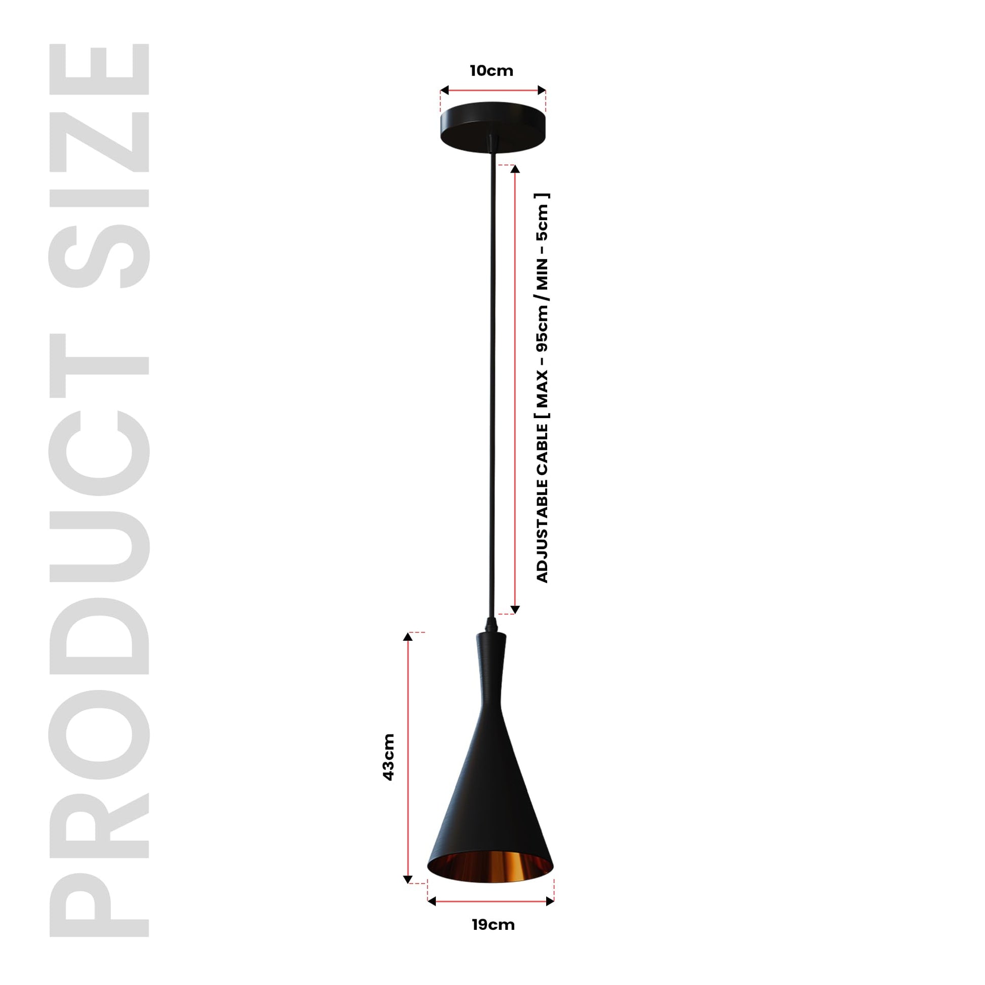 metal e27 lamp light ceiling