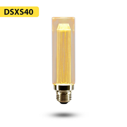 LED Deko Edison Glühbirne Vintage Bernsteinglas  E27~3152