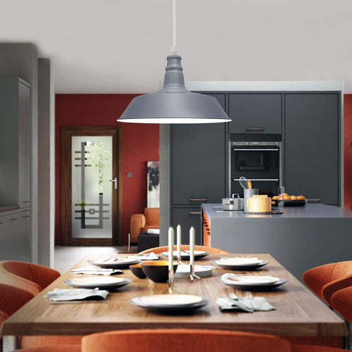 Retro hængelampe pendellampe vintage loftslampe industrielt design E27~3310