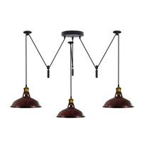 Dreiflammig Pendelleuchte Mit Harbour Schirm ~3568 variant