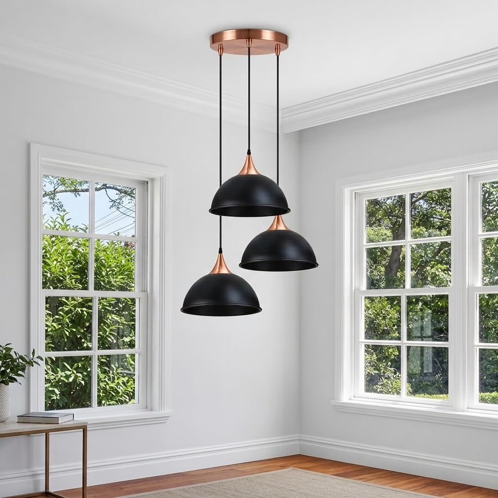 retro industrial light pendant
