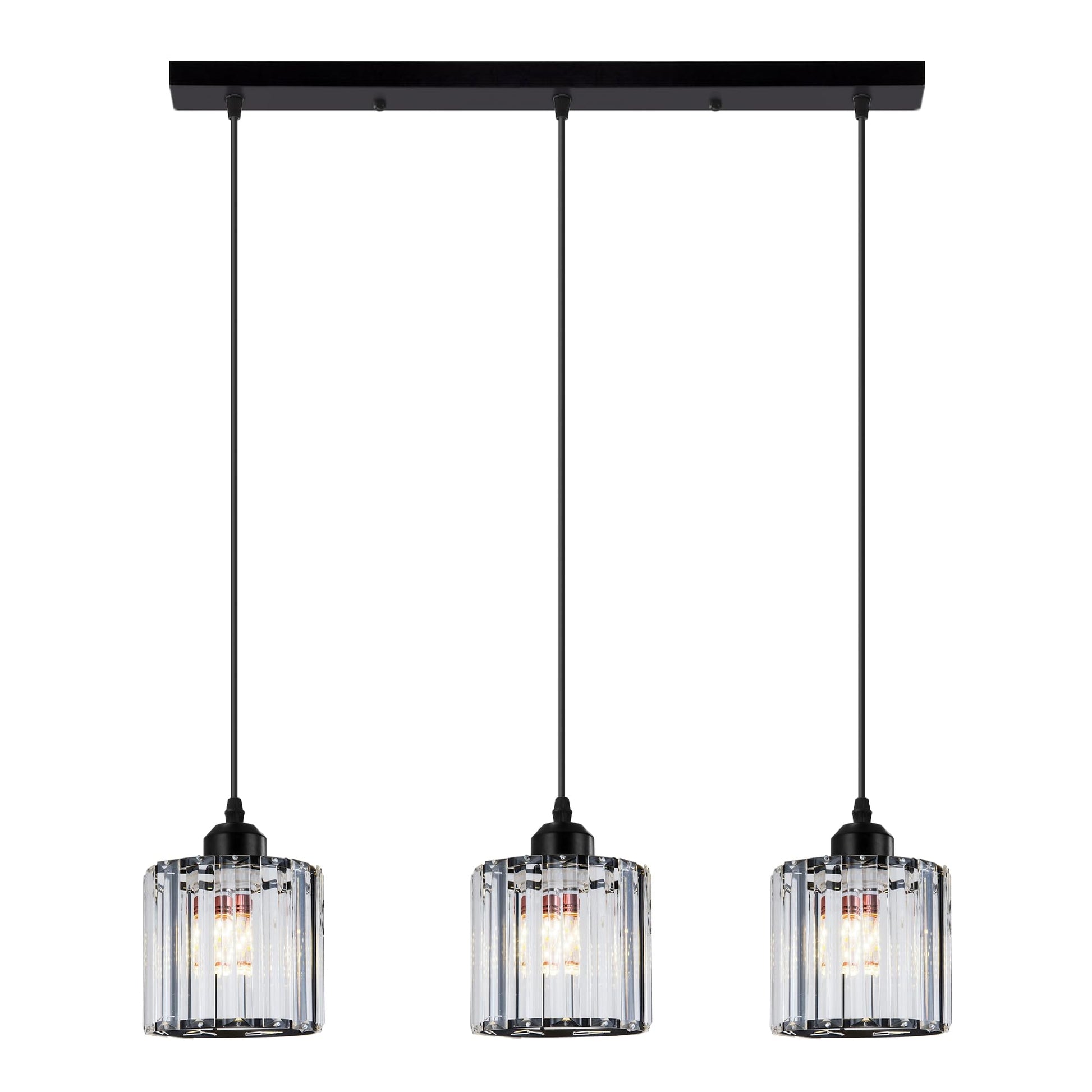 light led crystal pendant